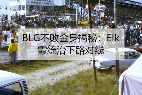 BLG不败金身揭秘：Elk霞统治下路对线